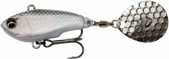 Wobbler Savage Gear Fat Tail Spin White Silver 8 cm 24 g - 1