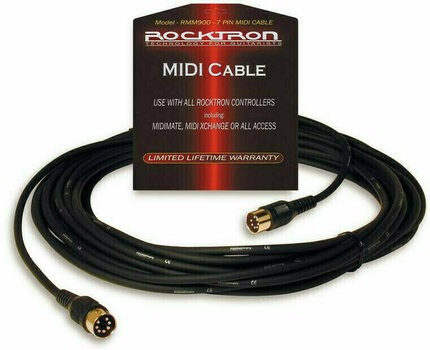 Kabel MIDI Rocktron RTR RMM900 Czarny 9 m - 1