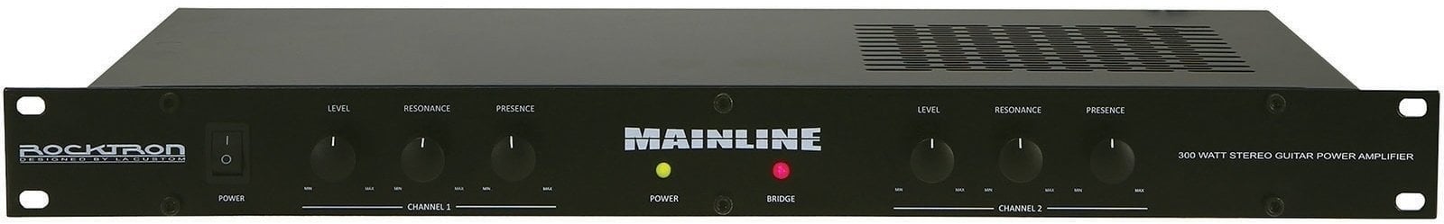 Pré-amplificador/amplificador em rack Rocktron Mainline