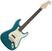 Elektrische gitaar Fender American Elite Stratocaster HSS Shawbucker Ebony Ocean Turquoise