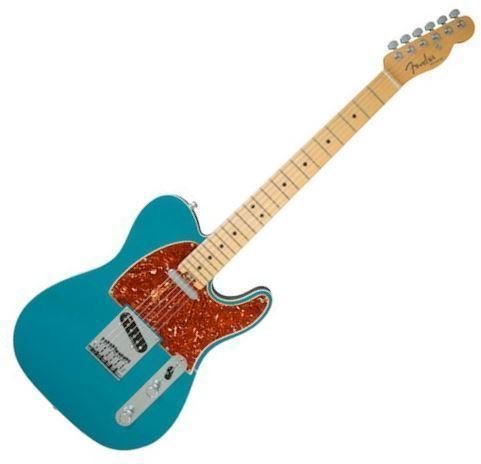 Electric guitar Fender American Elite Telecaster MN Ocean Turquoise