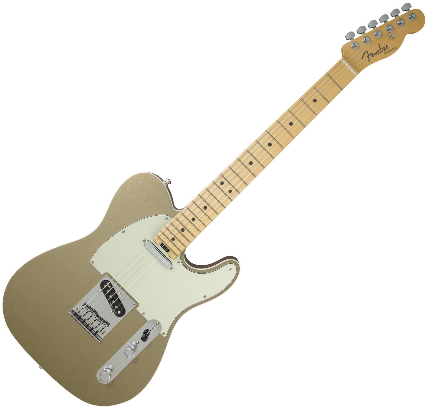 Chitară electrică Fender American Elite Telecaster MN Champagne