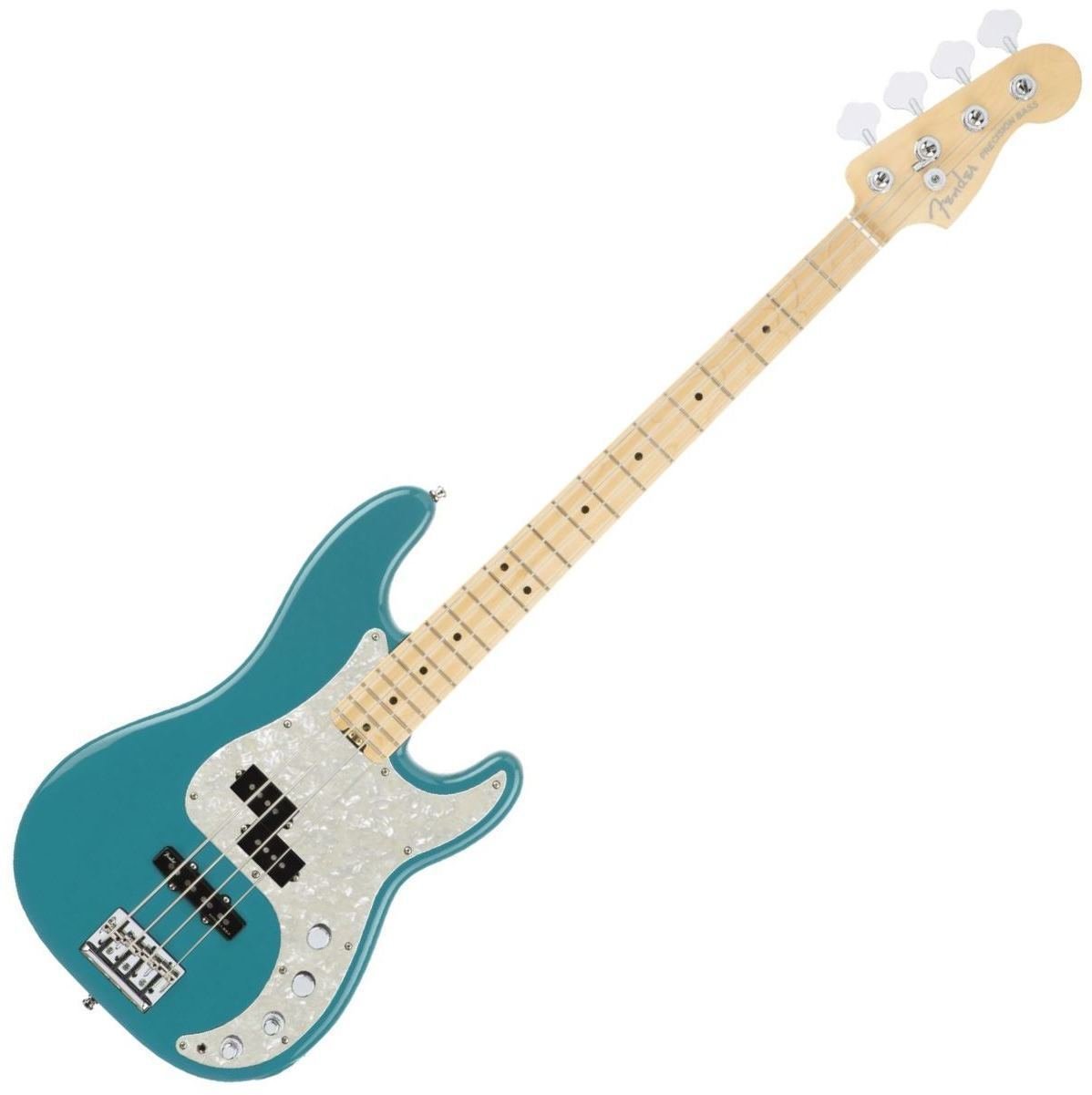 E-Bass Fender American Elite Precision Bass MN Ocean Turquoise