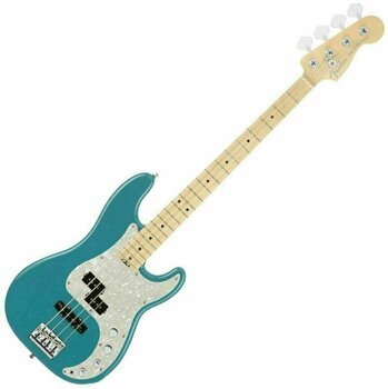E-Bass Fender American Elite Precision Bass MN Ocean Turquoise - 1