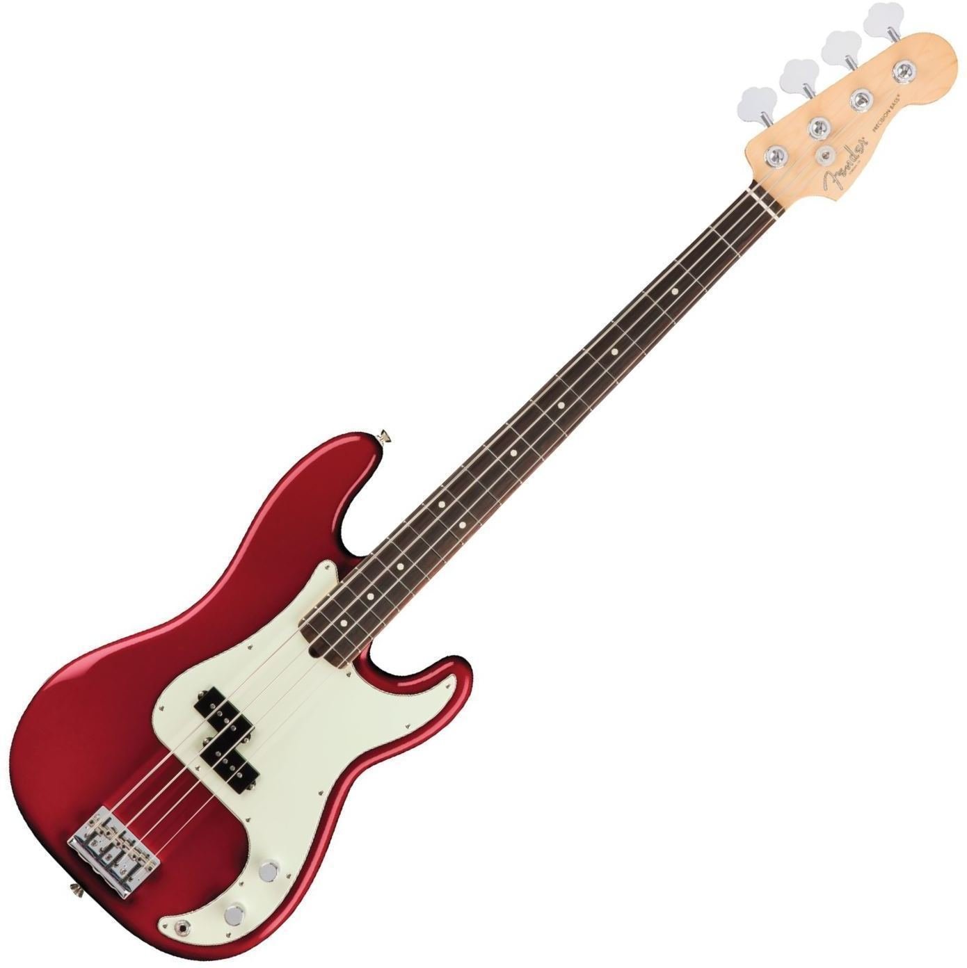 Baixo de 4 cordas Fender American Pro Precision Bass RW Candy Apple Red
