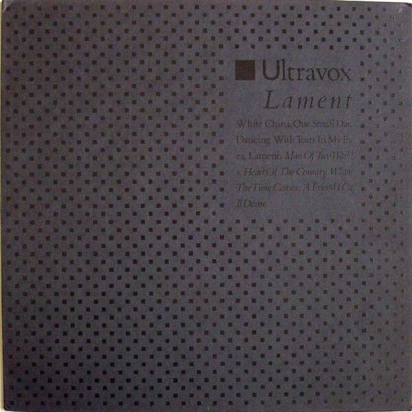 Schallplatte Ultravox - Lament (LP)