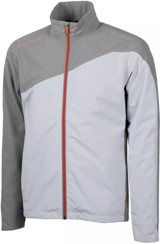 Jachetă impermeabilă Galvin Green Aaron Gore-Tex Cool Grey/Sharkskin/Red Orange XL