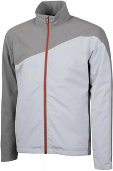 Jachetă impermeabilă Galvin Green Aaron Gore-Tex Cool Grey/Sharkskin/Red Orange XL - 1