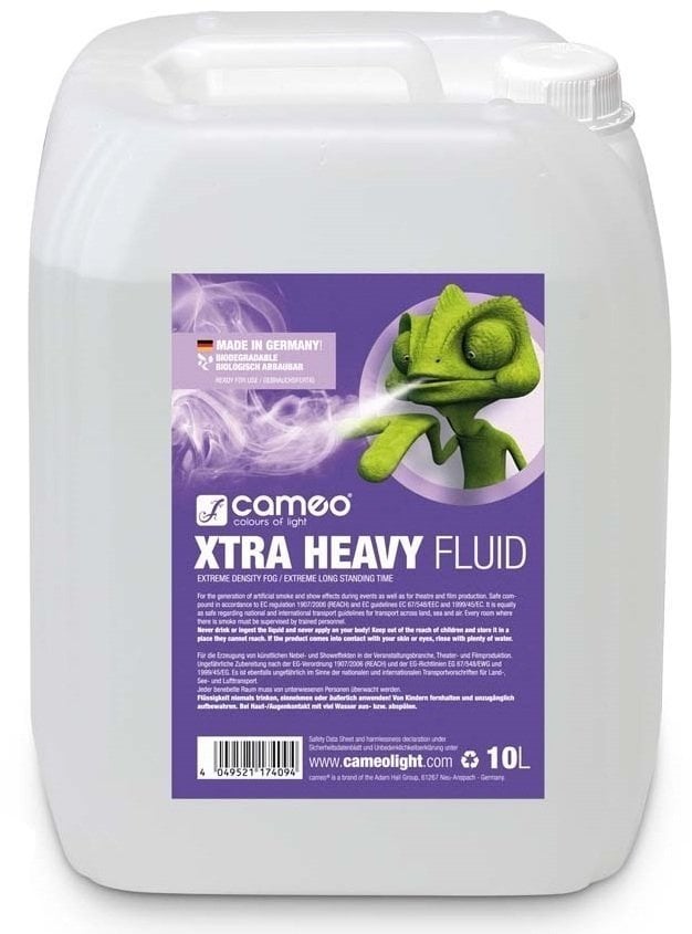 Fog fluid
 Cameo XTRA Heavy 10L Fog fluid
