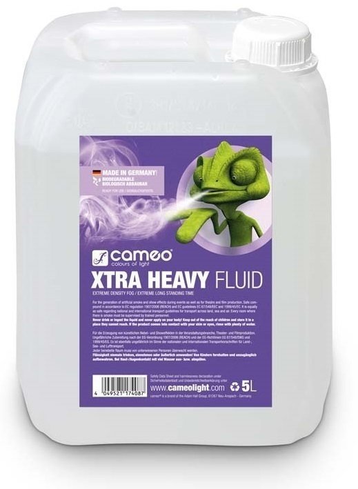Fog fluid
 Cameo XTRA Heavy 5L Fog fluid
