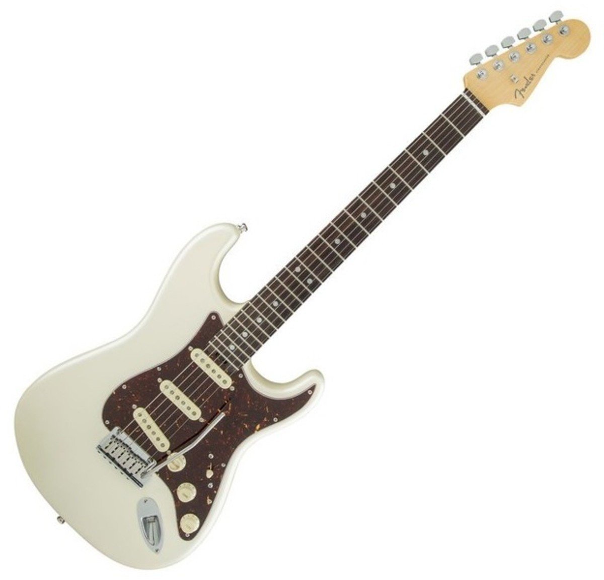 Električna kitara Fender American Elite Stratocaster Ebony Olympic Pearl