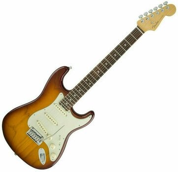 Guitare électrique Fender American Elite Stratocaster Ebony Tobacco Sunburst - 1