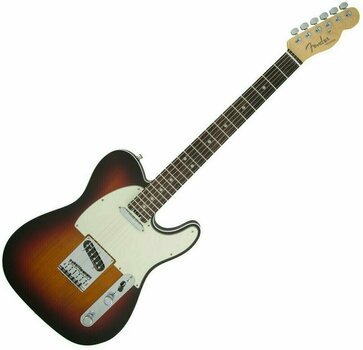Guitare électrique Fender American Elite Telecaster Ebony 3-Tone Sunburst - 1