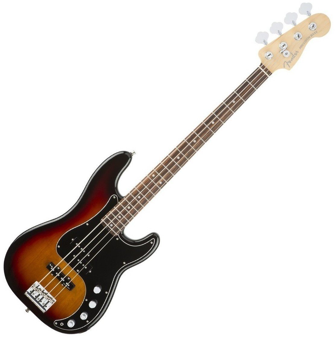 Basse électrique Fender American Elite Precision Bass Ebony 3-Tone Sunburst