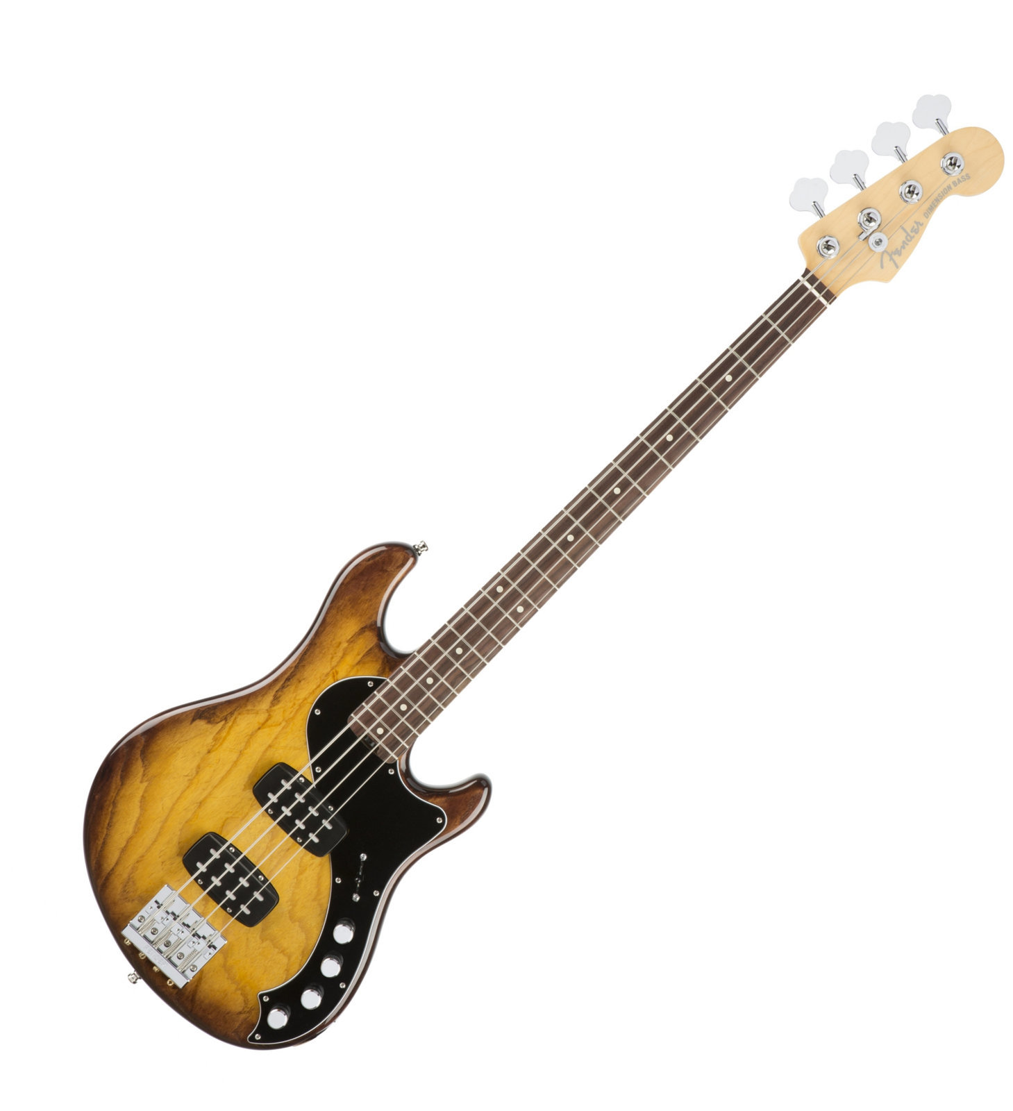 Basse électrique Fender American Elite Dimension Bass IV HH Ebony Violin Burst