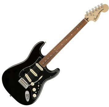 Guitare électrique Fender Deluxe Stratocaster Pau Ferro Black - 1