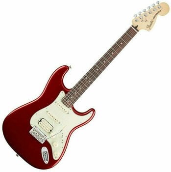 Guitarra eléctrica Fender Deluxe Stratocaster HSS PF Candy Apple Red - 1