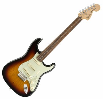 Guitare électrique Fender Deluxe Roadhouse Stratocaster Pau Ferro 3-Tone Sunburst - 1