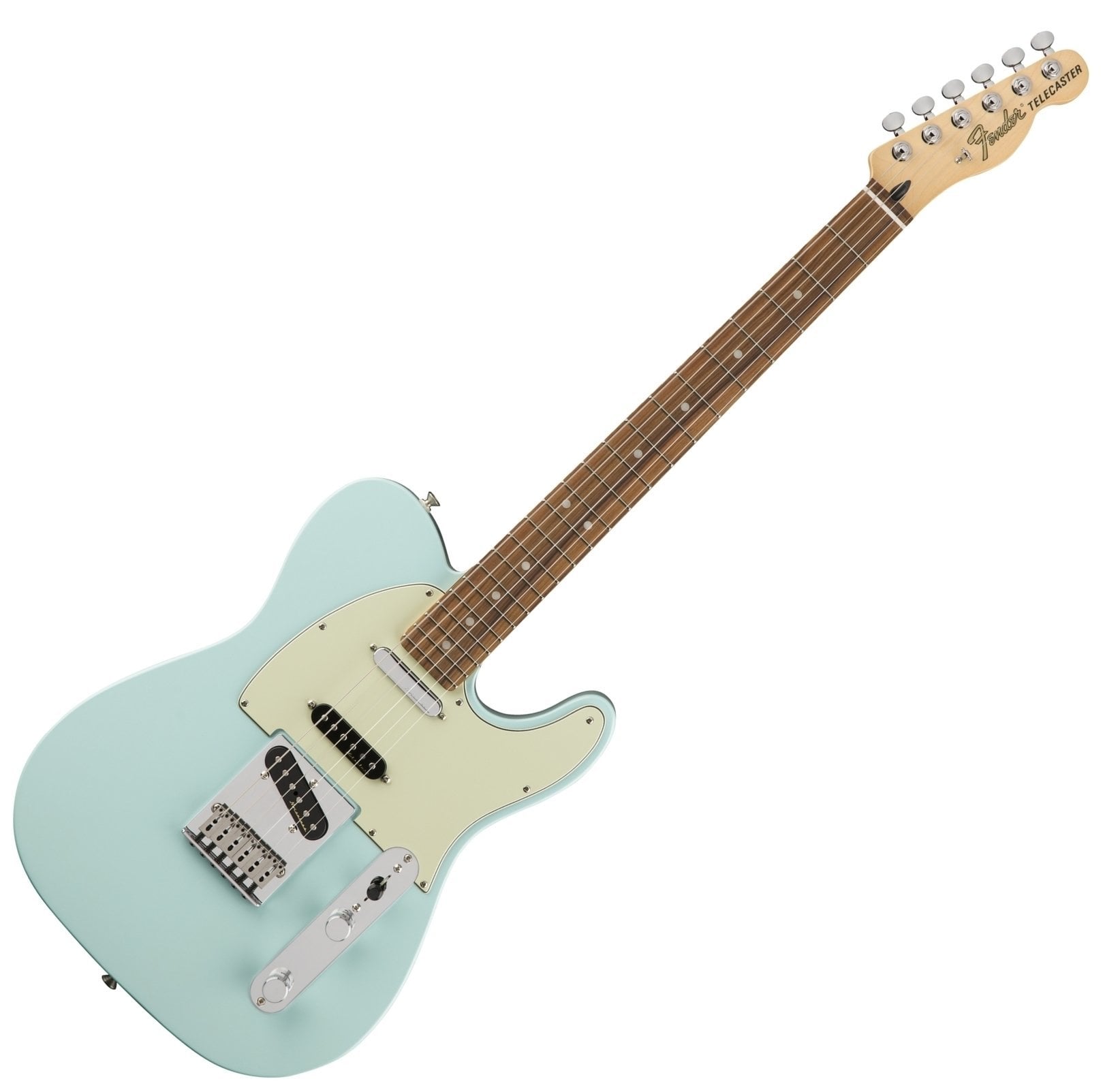 Elektrická gitara Fender Deluxe Nashville Telecaster Pau Ferro Daphne Blue Elektrická gitara
