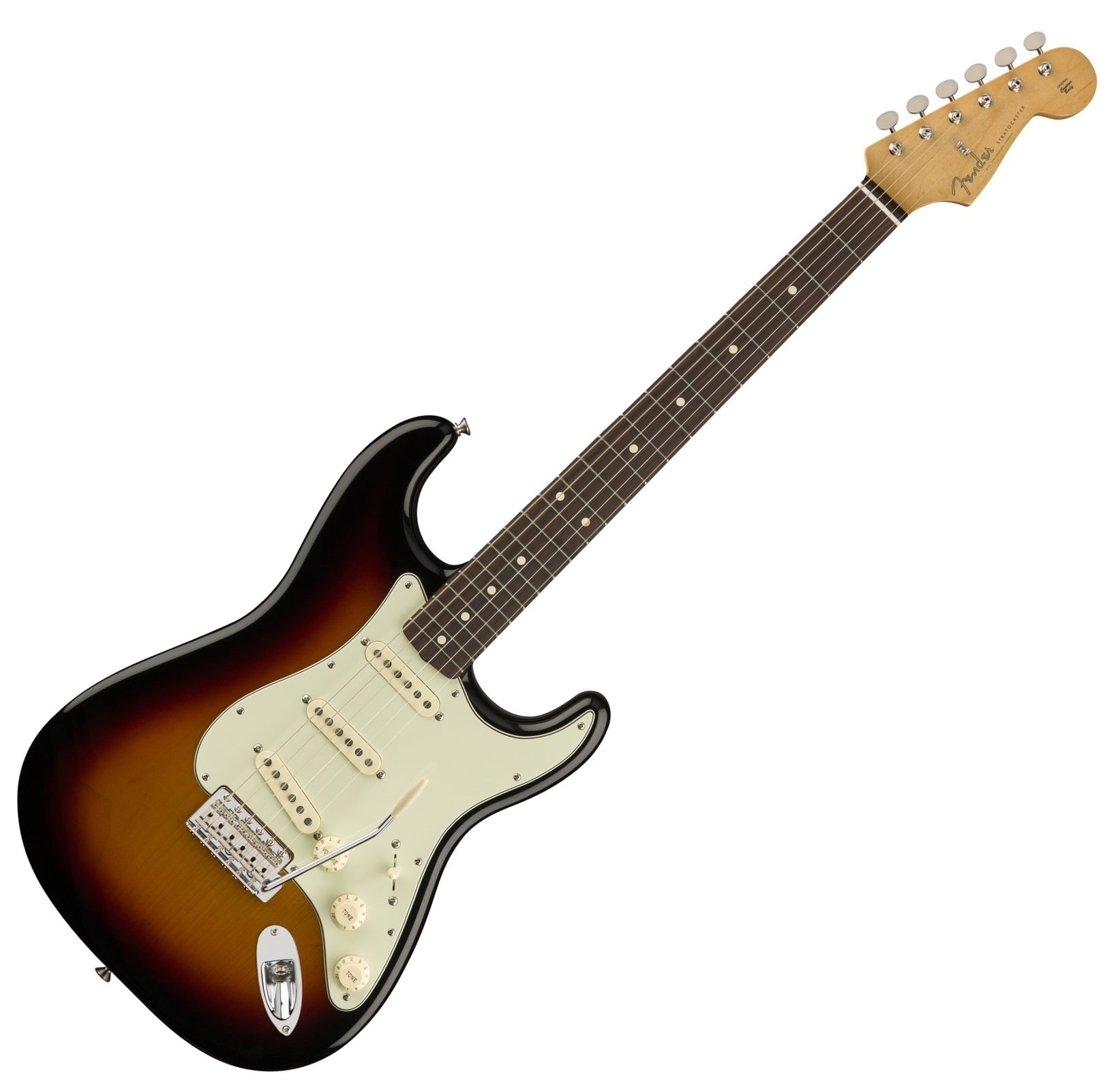 Guitarra elétrica Fender 60s Stratocaster Pau Ferro 3-Tone Sunburst with Gigbag