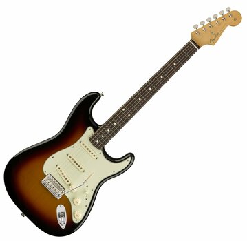 E-Gitarre Fender 60s Stratocaster Pau Ferro 3-Tone Sunburst with Gigbag - 1