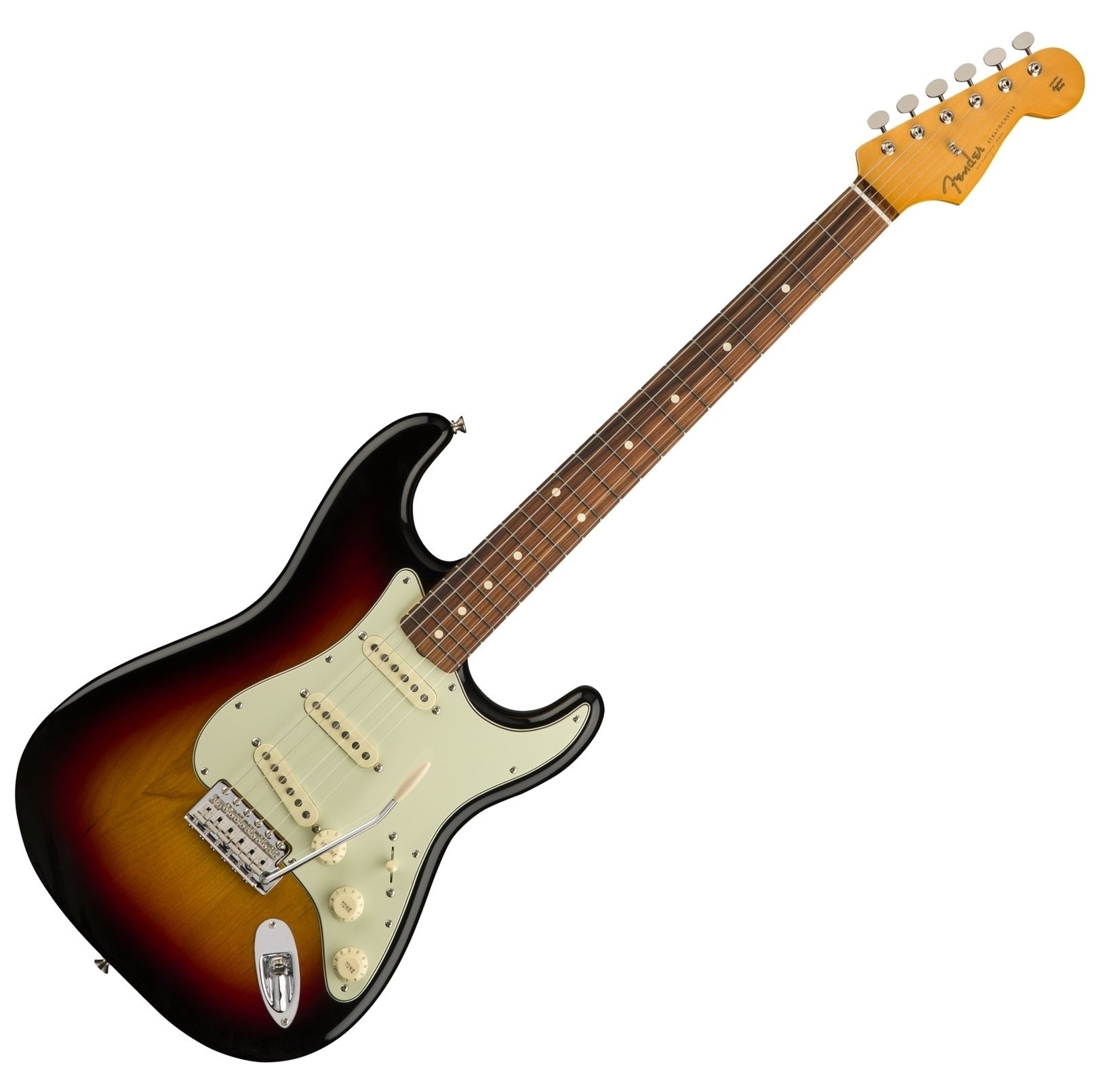 Guitarra elétrica Fender 60S Stratocaster Pau Ferro 3-Tone Sunburst Lacquer