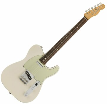 Guitare électrique Fender 60s Telecaster Pau Ferro Olympic White with Gigbag - 1