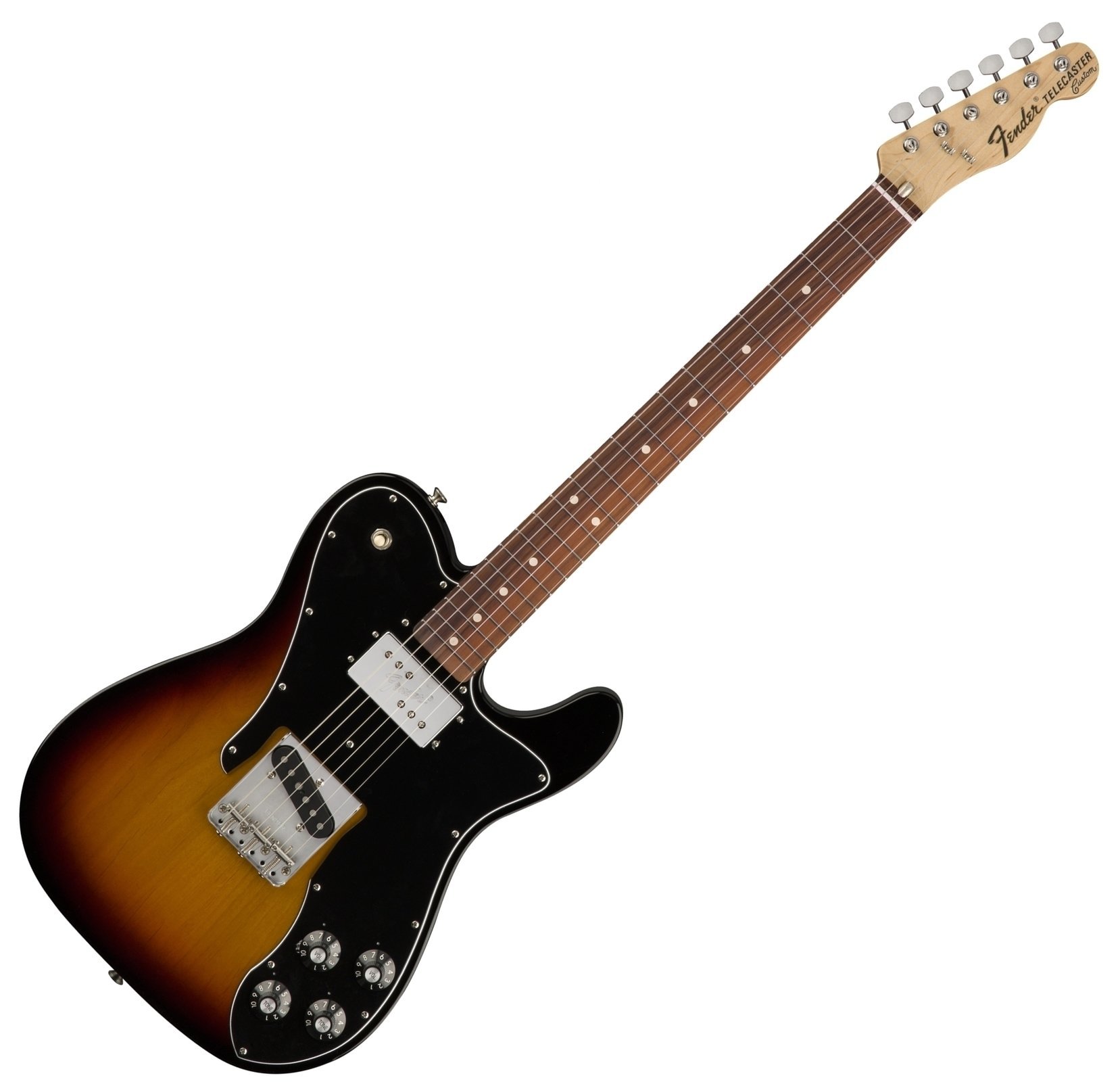 Guitare électrique Fender 72 Telecaster Custom Pau Ferro 3-Tone Sunburst with Gigbag