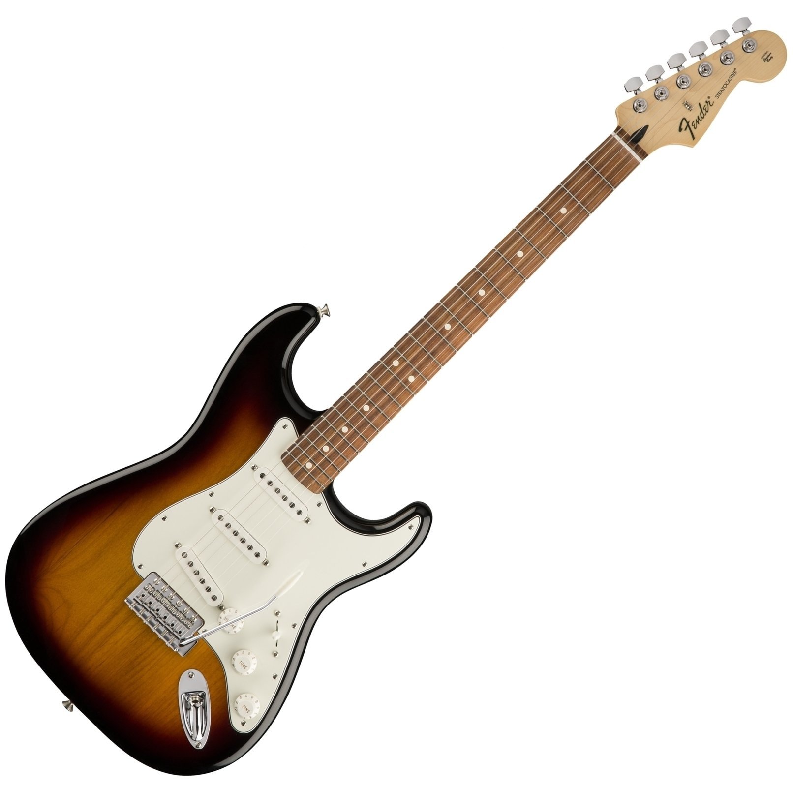 Guitare électrique Fender Standard Stratocaster Pau Ferro Brown Sunburst