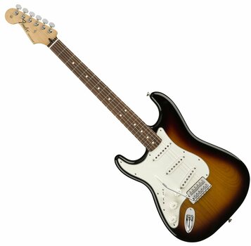 Guitare électrique pour gauchers Fender Standard Stratocaster LH Pau Ferro Brown Sunburst - 1