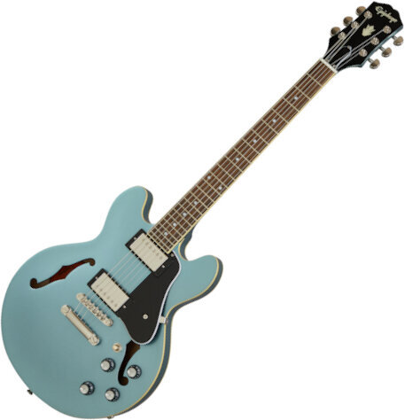 Halbresonanz-Gitarre Epiphone ES-339 Pelham Blue