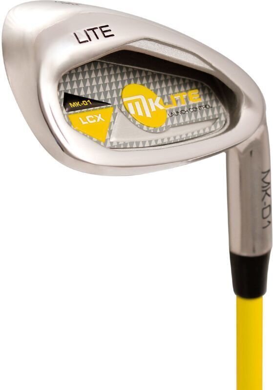 Kij golfowy - želazo MKids Golf Lite SW Iron Right Hand Yellow 45in - 115cm