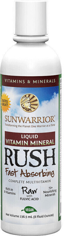 Multivitaminski Sunwarrior Vitamin Mineral Rush 236,5 ml Multivitaminski