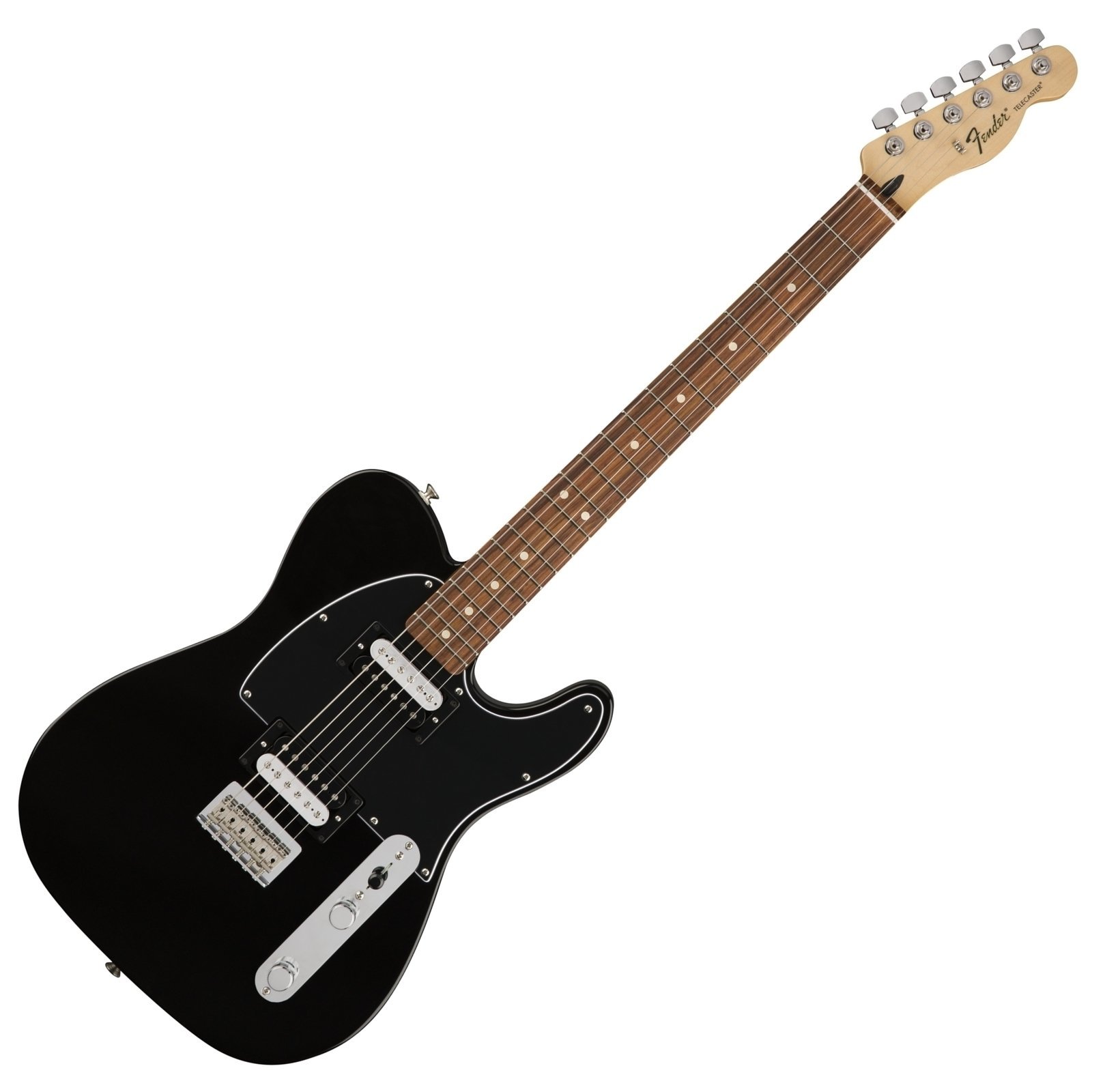 Guitare électrique Fender Standard Telecaster HH Pau Ferro Black