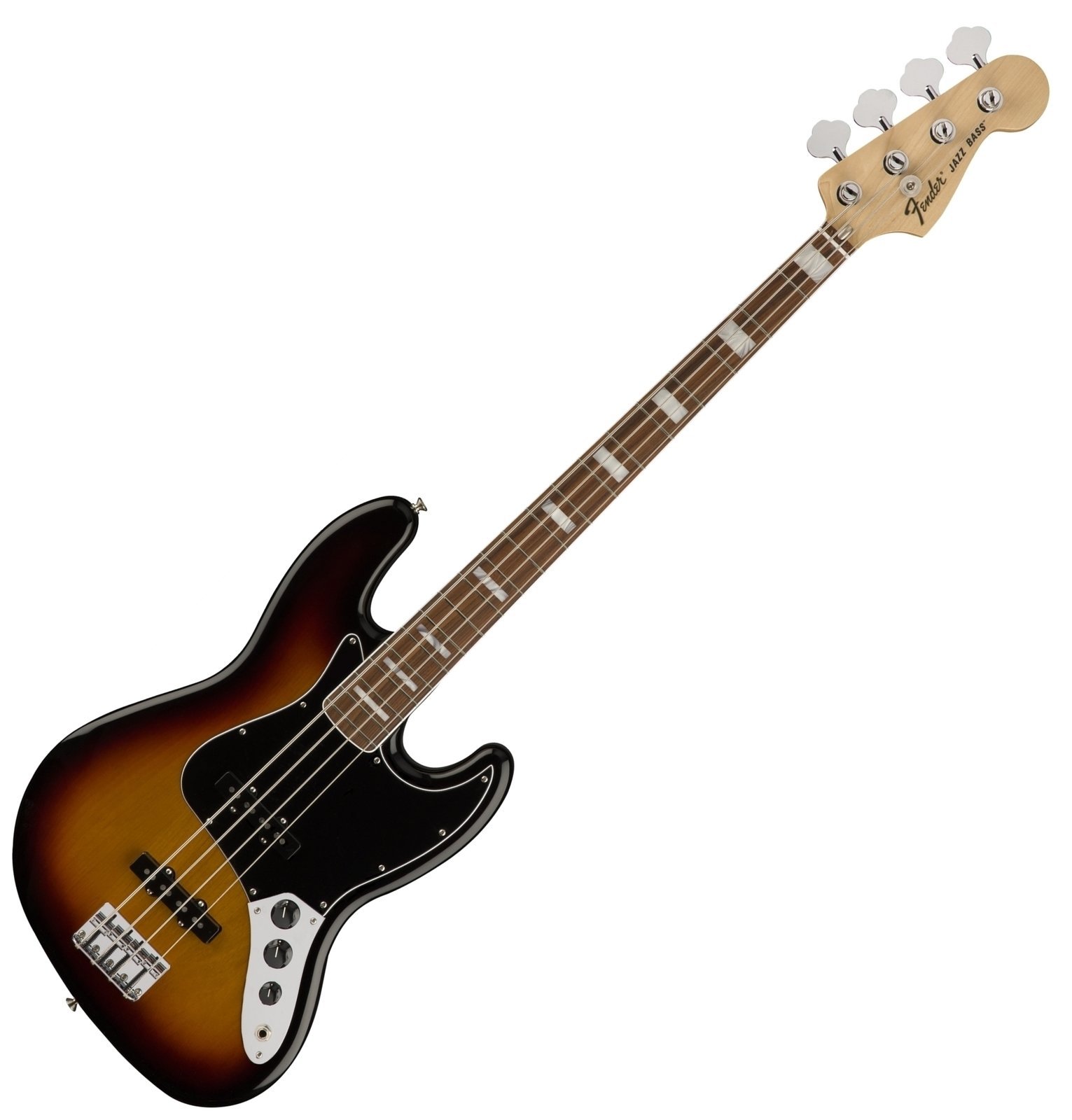 Bas electric Fender 70S Jazz Bass Pau Ferro 3-Tone Sunburst