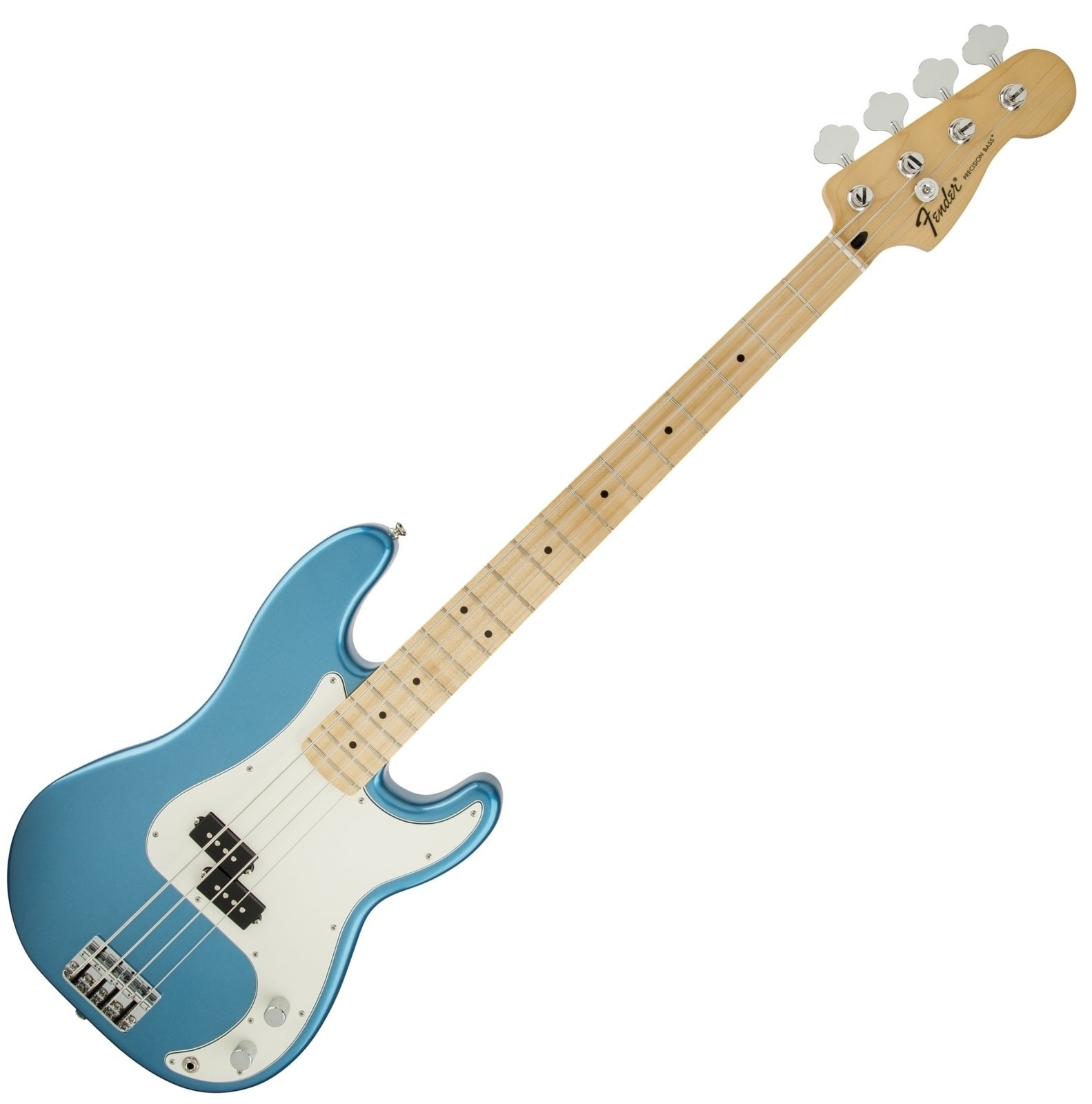 Elektromos basszusgitár Fender Standard Precision Bass Pau Ferro Lake Placid Blue