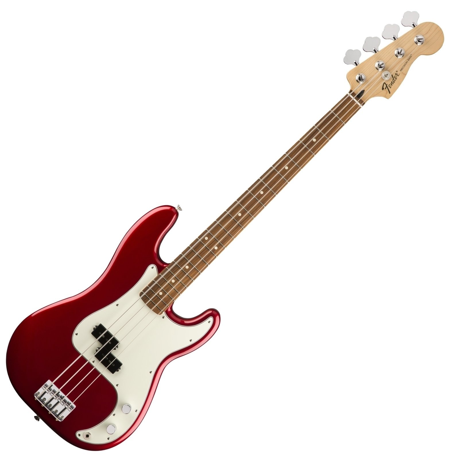 Elektrická baskytara Fender Standard Precision Bass Pau Ferro Candy Apple Red