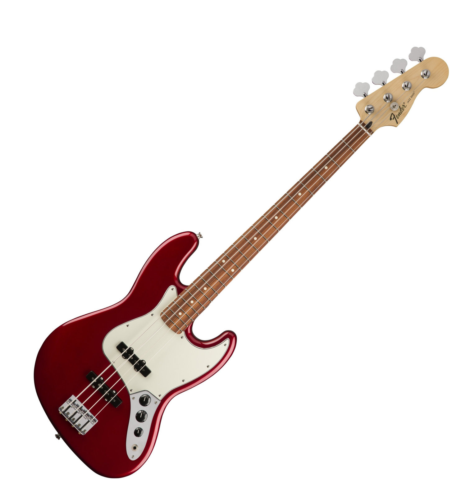 Bas elektryczna Fender Standard Jazz Bass Pau Ferro Candy Apple Red