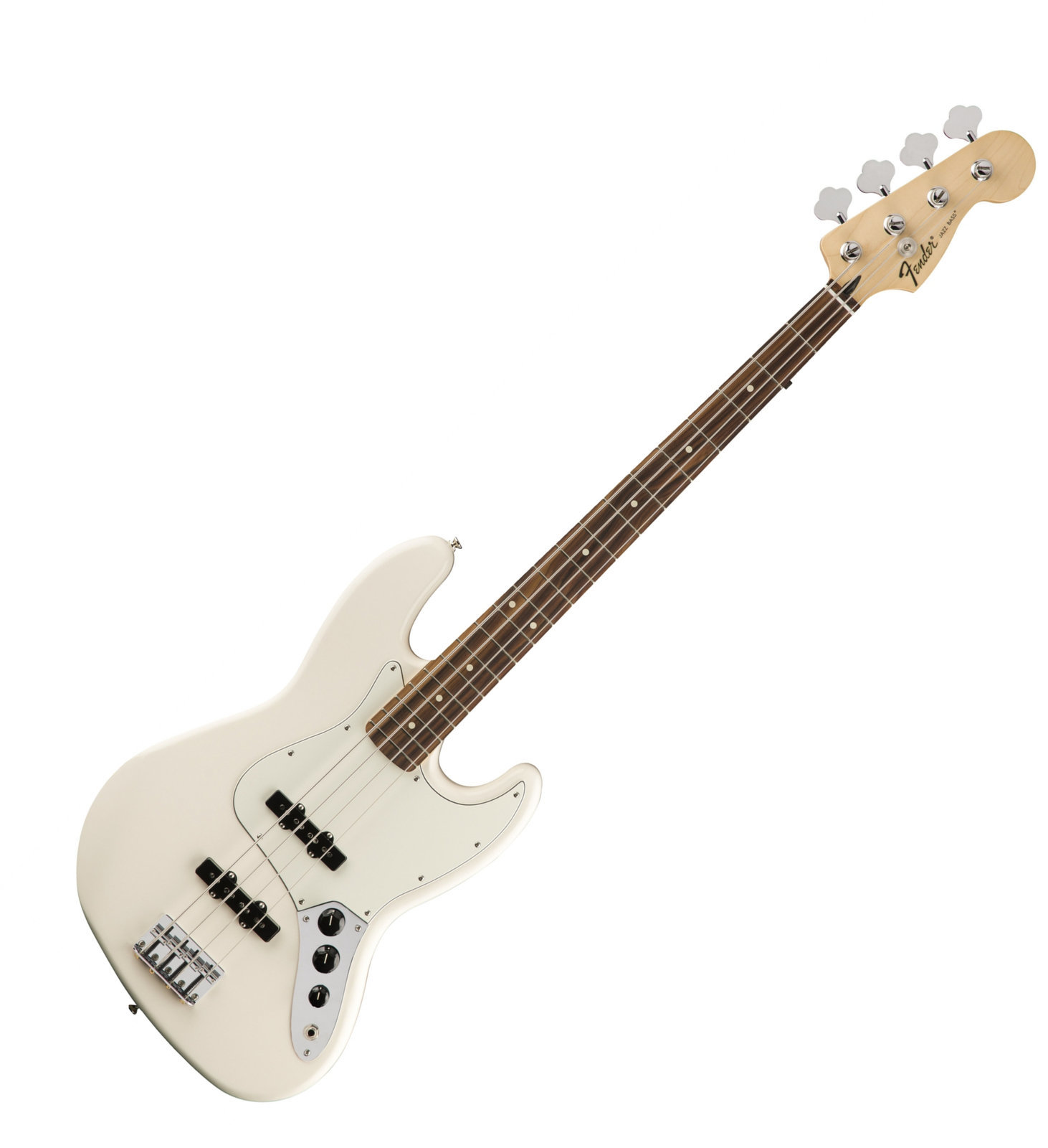 4-strängad basgitarr Fender Standard Jazz Bass Pau Ferro Arctic White