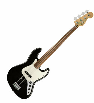 Elektromos basszusgitár Fender Standard Jazz Bass FL Pau Ferro Black - 1