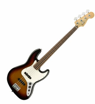 Basse électrique Fender Standard Jazz Bass FL Pau Ferro Brown Sunburst - 1