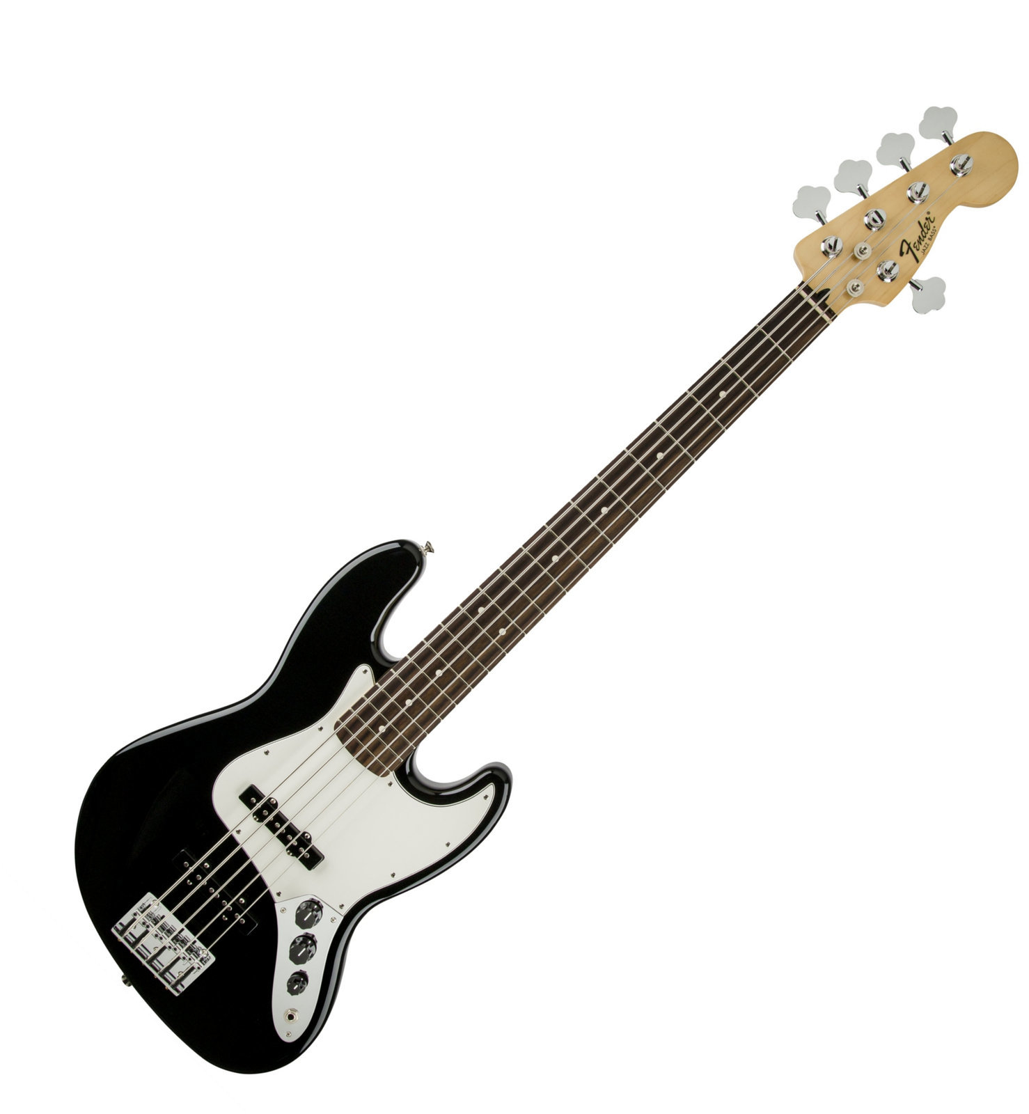 Baixo de 5 cordas Fender Standard Jazz Bass V Pau Ferro Black