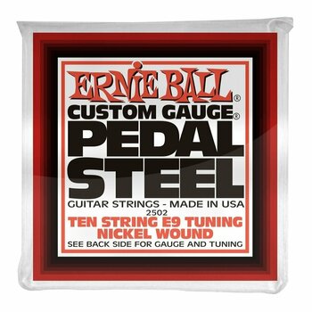 Cuerdas para guitarra Ernie Ball 2502 Pedal Steel Nickel Cuerdas para guitarra - 1
