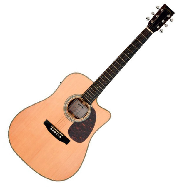 Dreadnought elektro-akoestische gitaar Sigma Guitars DRC-1HSTE