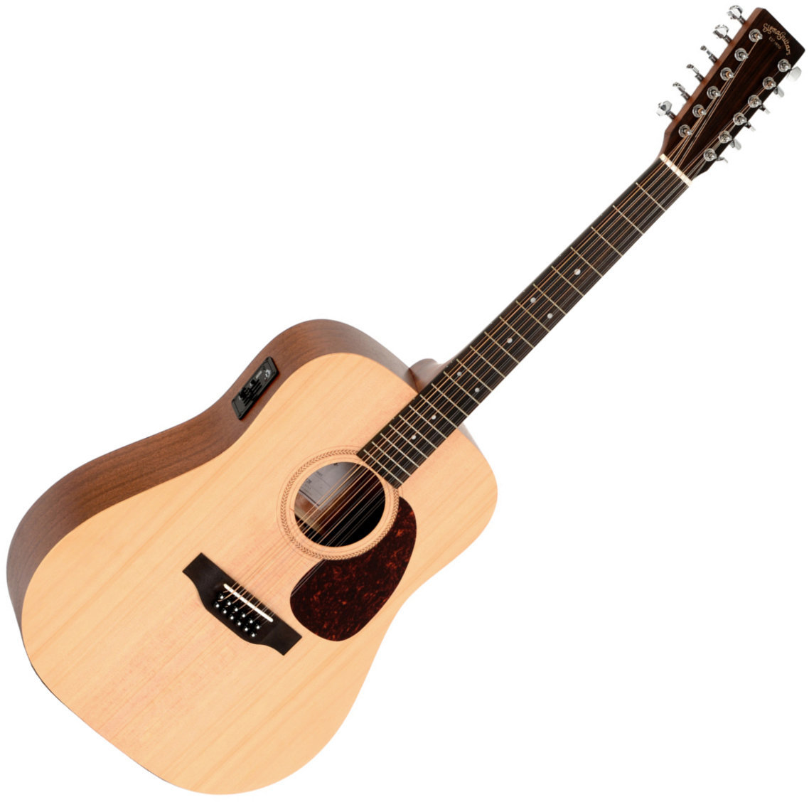 12-strenget akustisk-elektrisk guitar Sigma Guitars DM12E