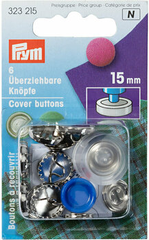 Fermetures à pression PRYM 323217 Fermetures à pression Silver 23 mm - 1