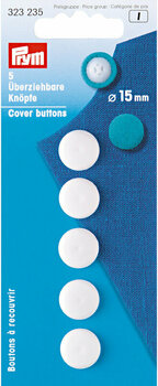 Fermetures à pression PRYM 323235 Fermetures à pression White 15 mm - 1