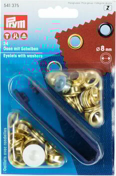 Oeillets PRYM 541375 Oeillets 8 mm Gold - 1