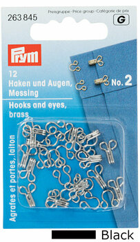 Crochets PRYM No.2 Crochets 2 Black - 1