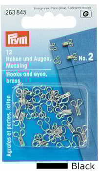Crochets PRYM No.3 Crochets 3 Black - 1